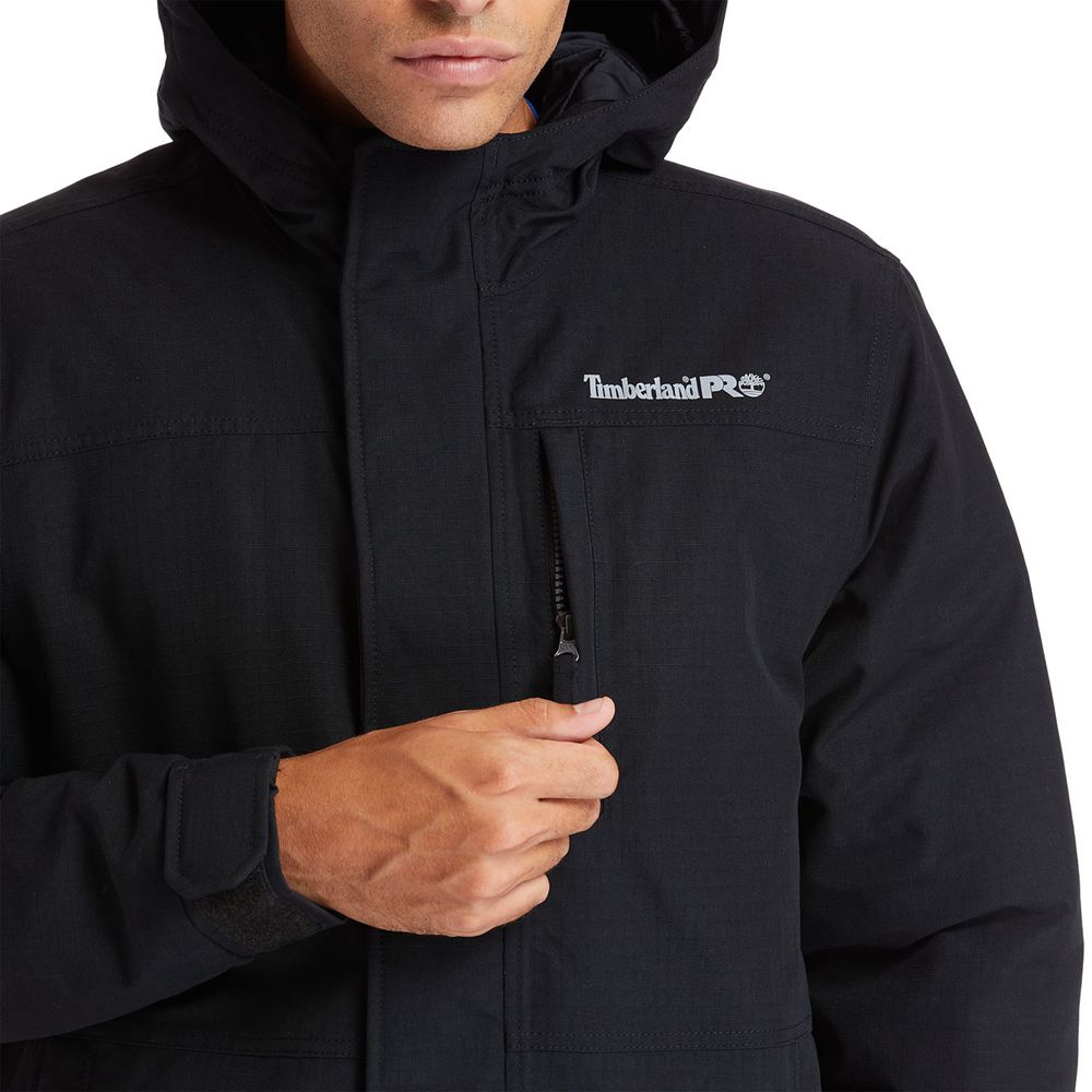 Timberland Mens Jackets PRO® Split System Insulated - Black - India BN5306294